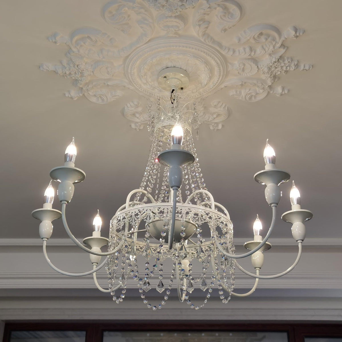 Elyalaria Chandelier Crystal Tassels