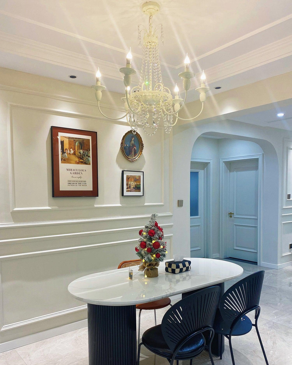 Elyalaria Chandelier Crystal Tassels