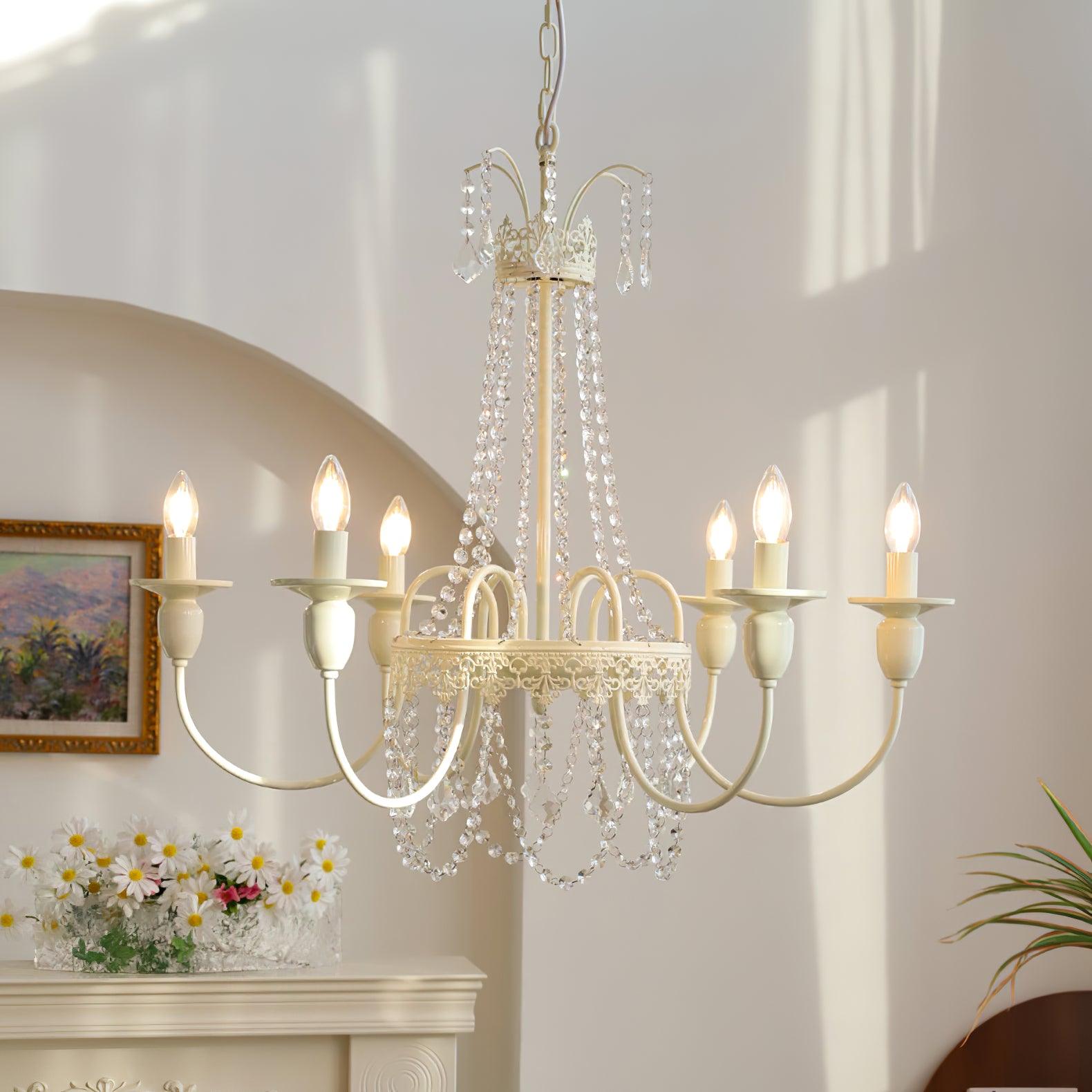 Elyalaria Chandelier Crystal Tassels
