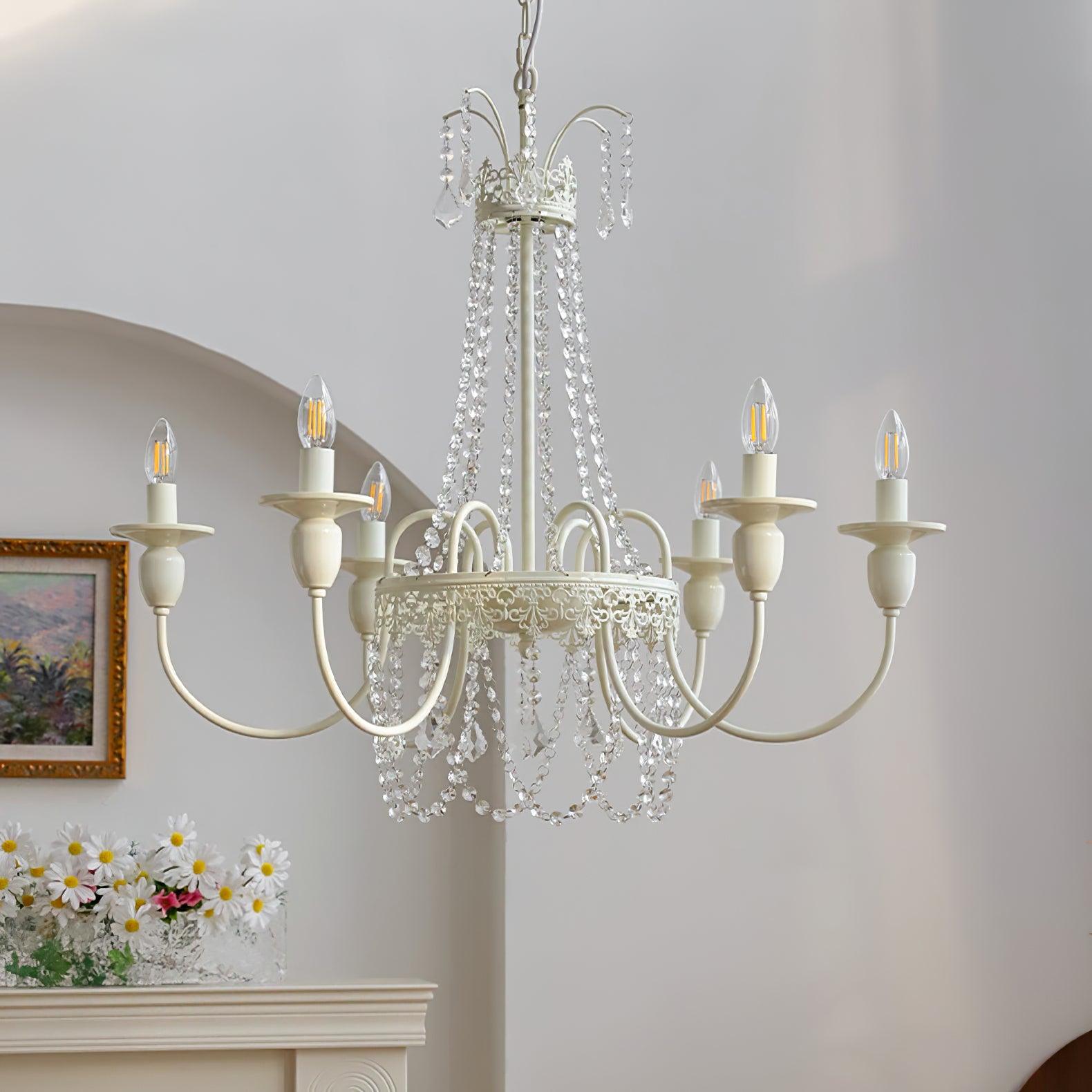 Elyalaria Chandelier Crystal Tassels
