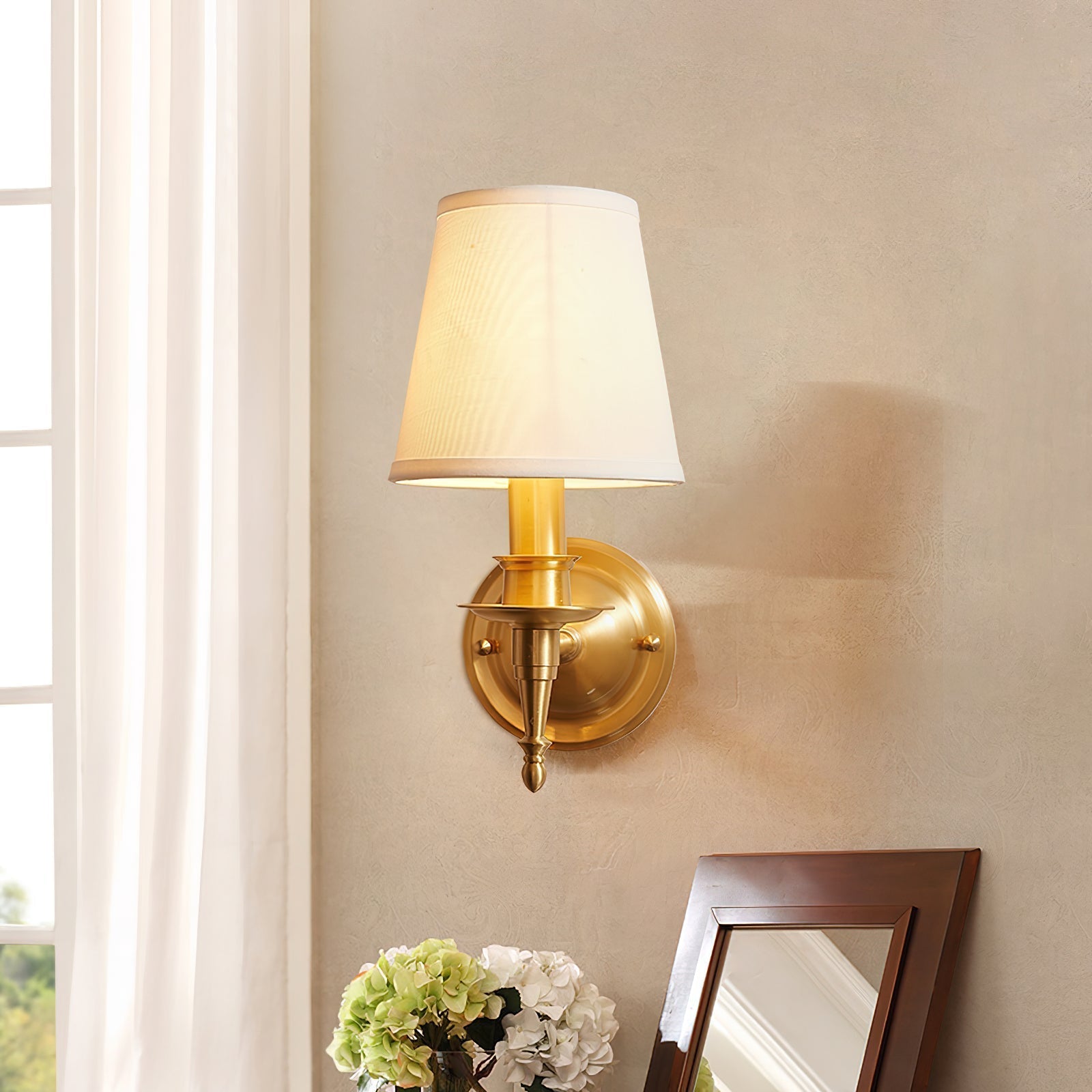 Ilthean Vintage Industrial Wall Lamp - Neutral Decor