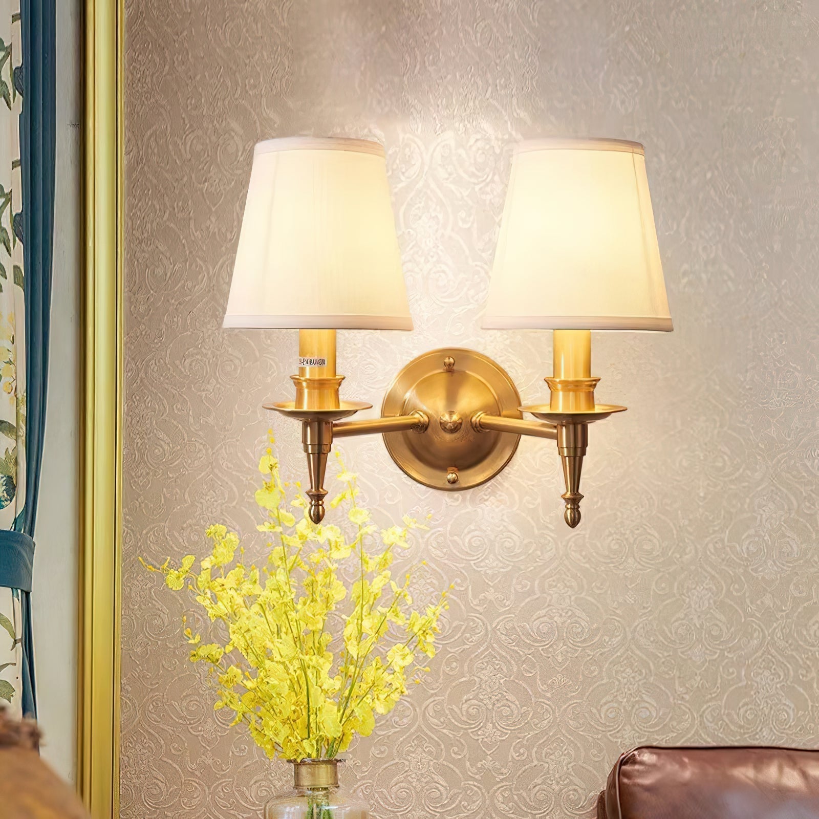 Ilthean Vintage Industrial Wall Lamp - Neutral Decor