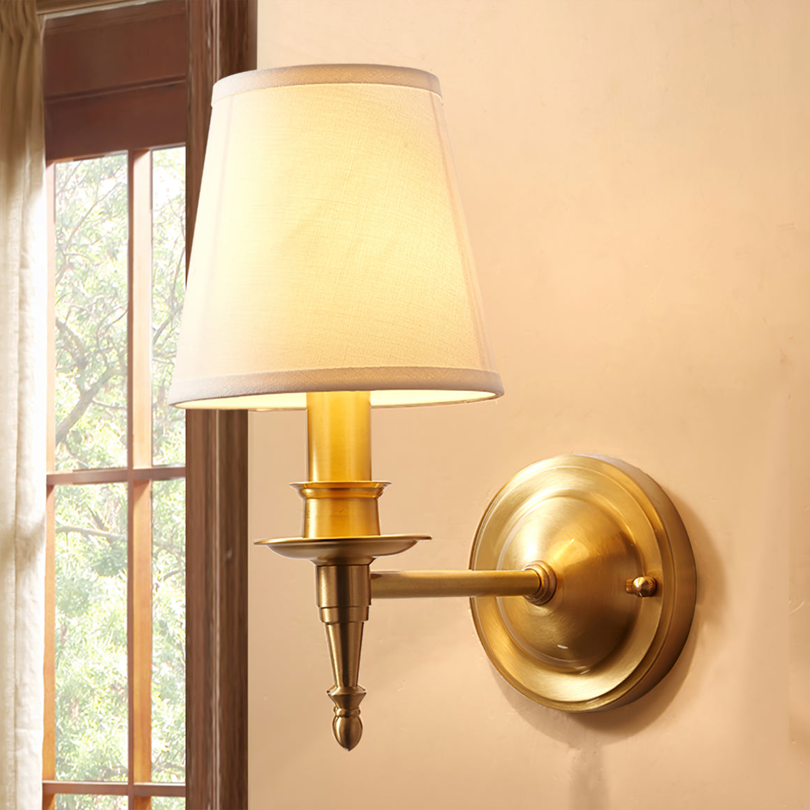 Ilthean Vintage Industrial Wall Lamp - Neutral Decor