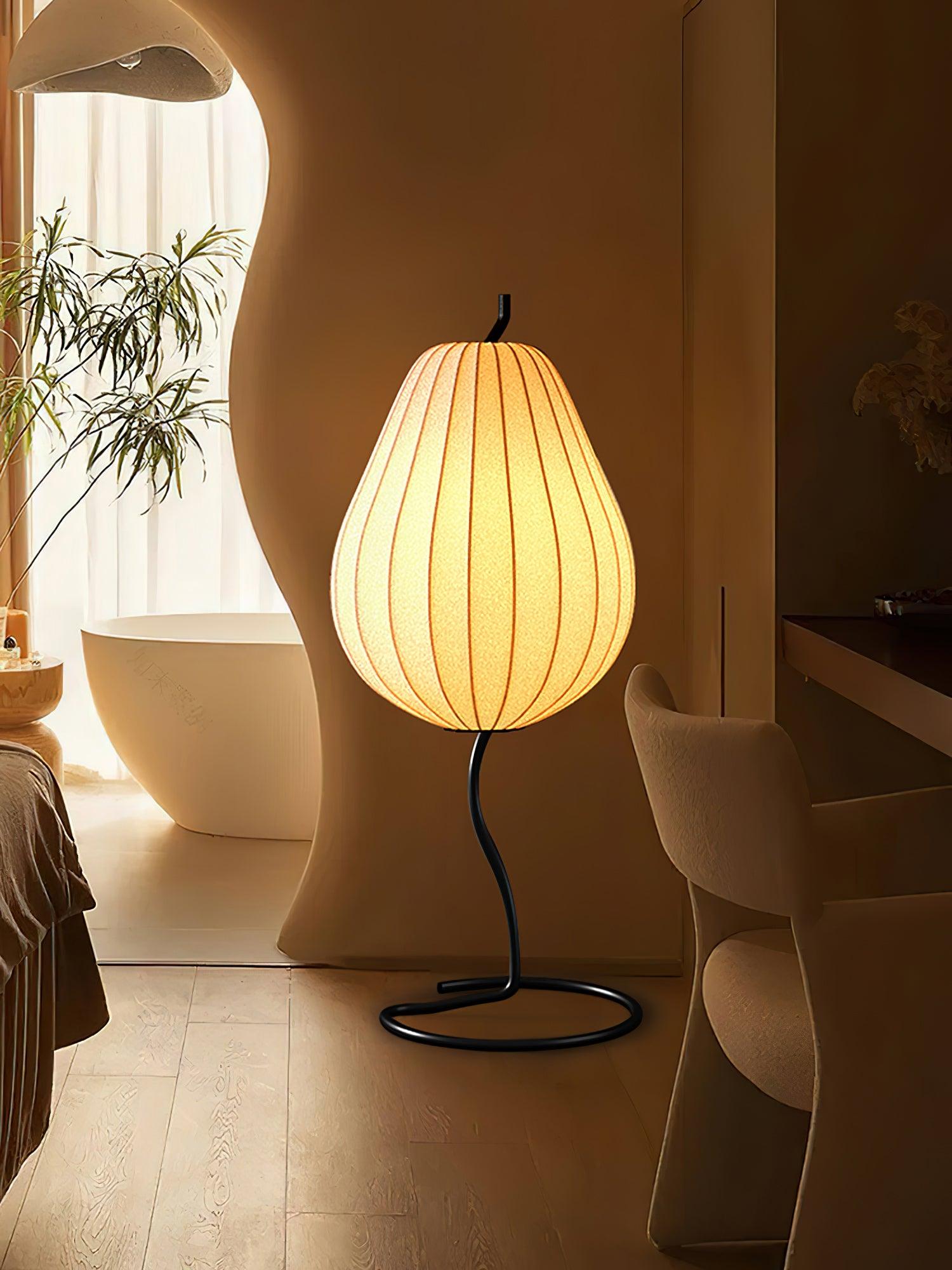 Calerielle Minimalist Pear Floor Lamp