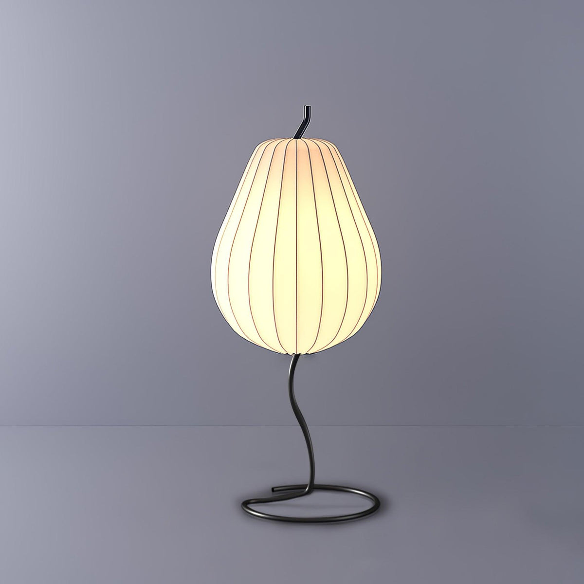 Calerielle Minimalist Pear Floor Lamp