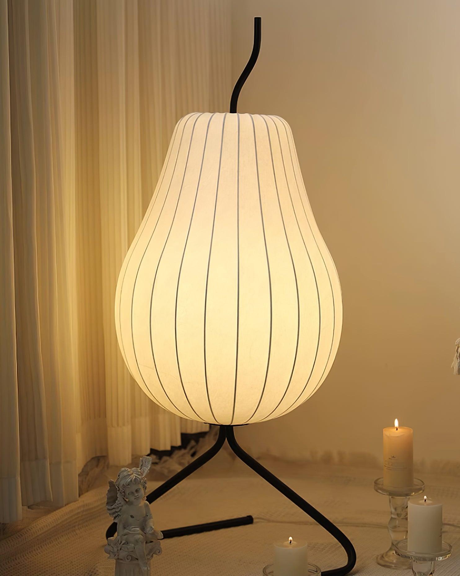 Calerielle Minimalist Pear Floor Lamp