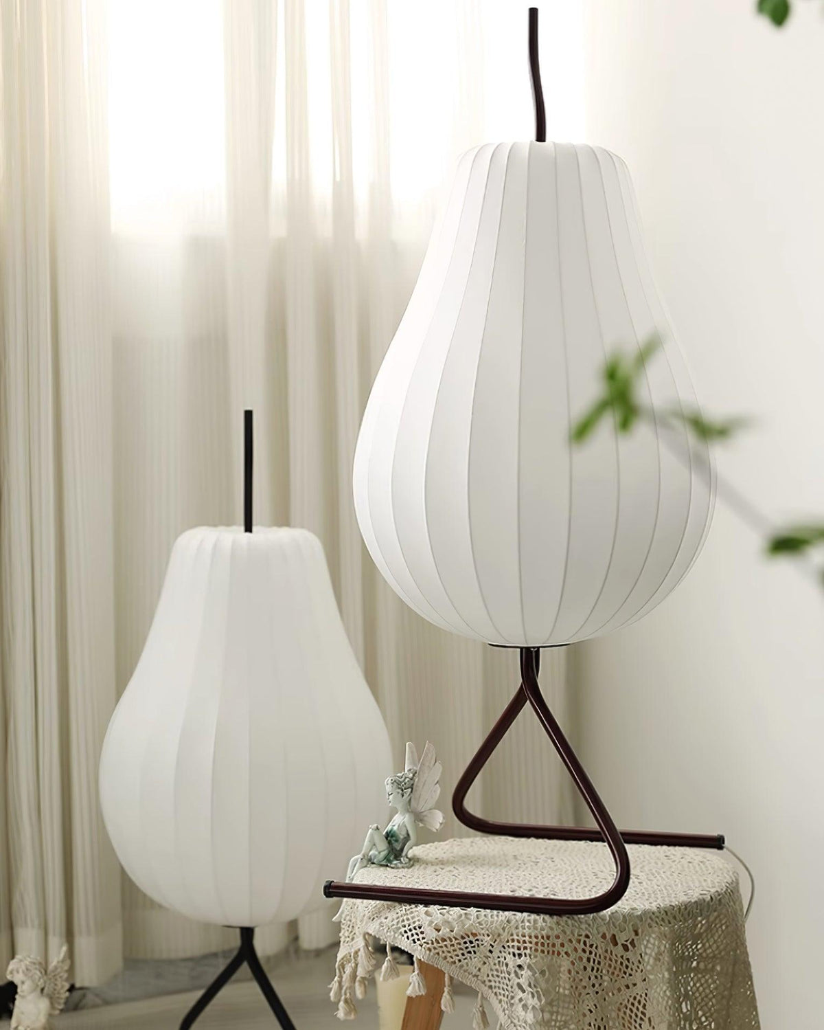Calerielle Minimalist Pear Floor Lamp