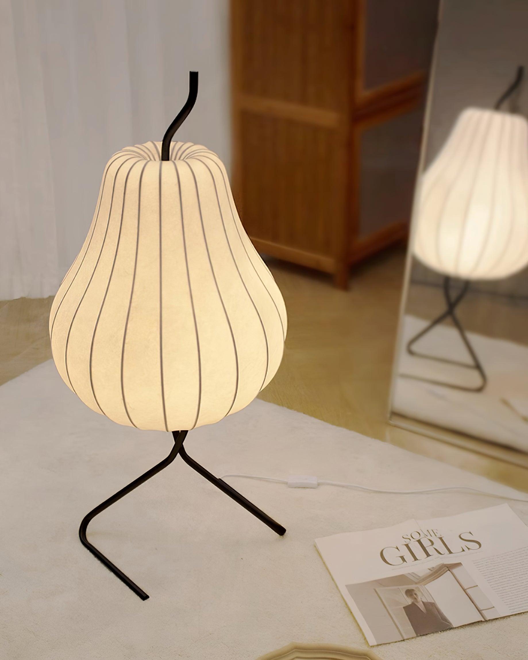 Calerielle Minimalist Pear Floor Lamp