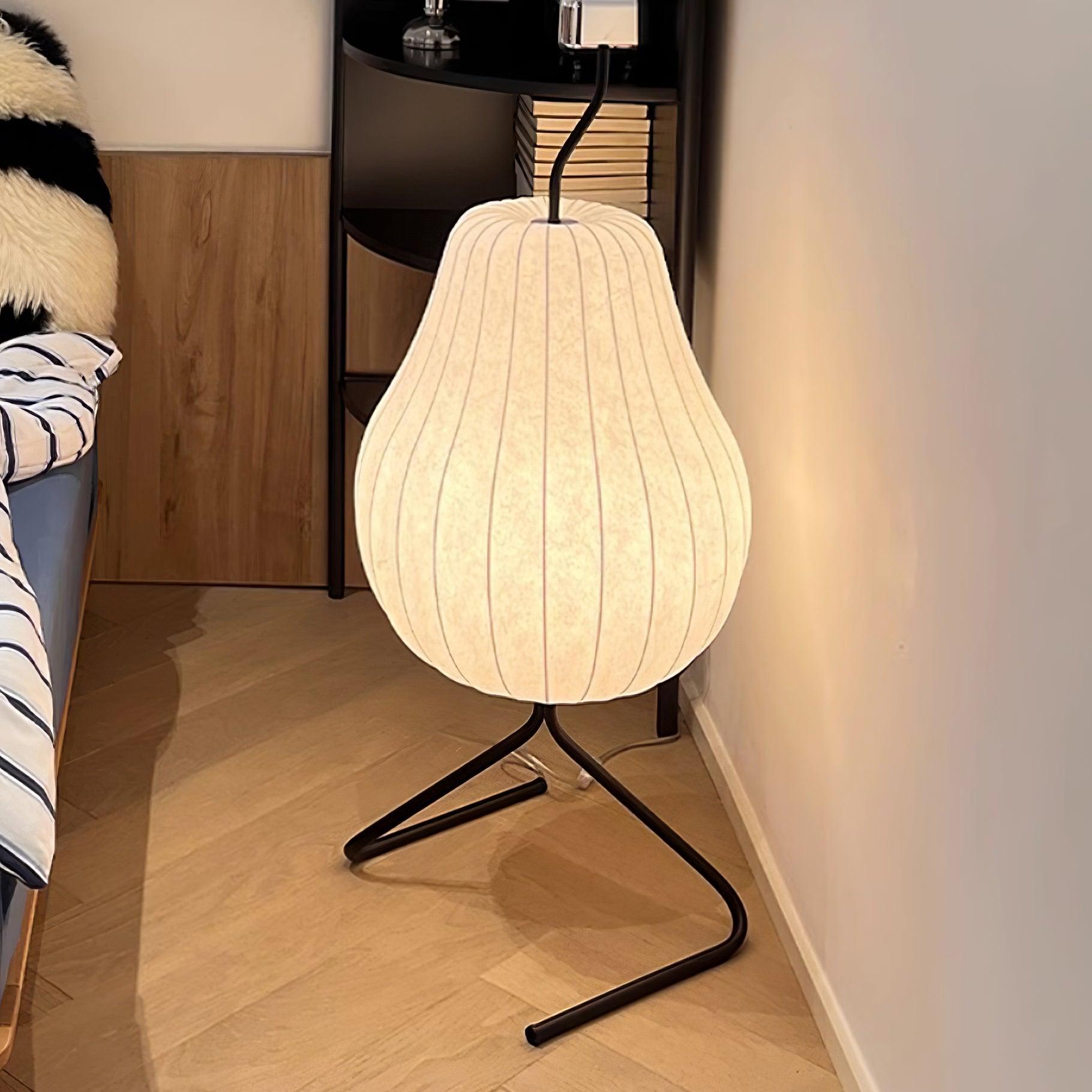 Calerielle Minimalist Pear Floor Lamp
