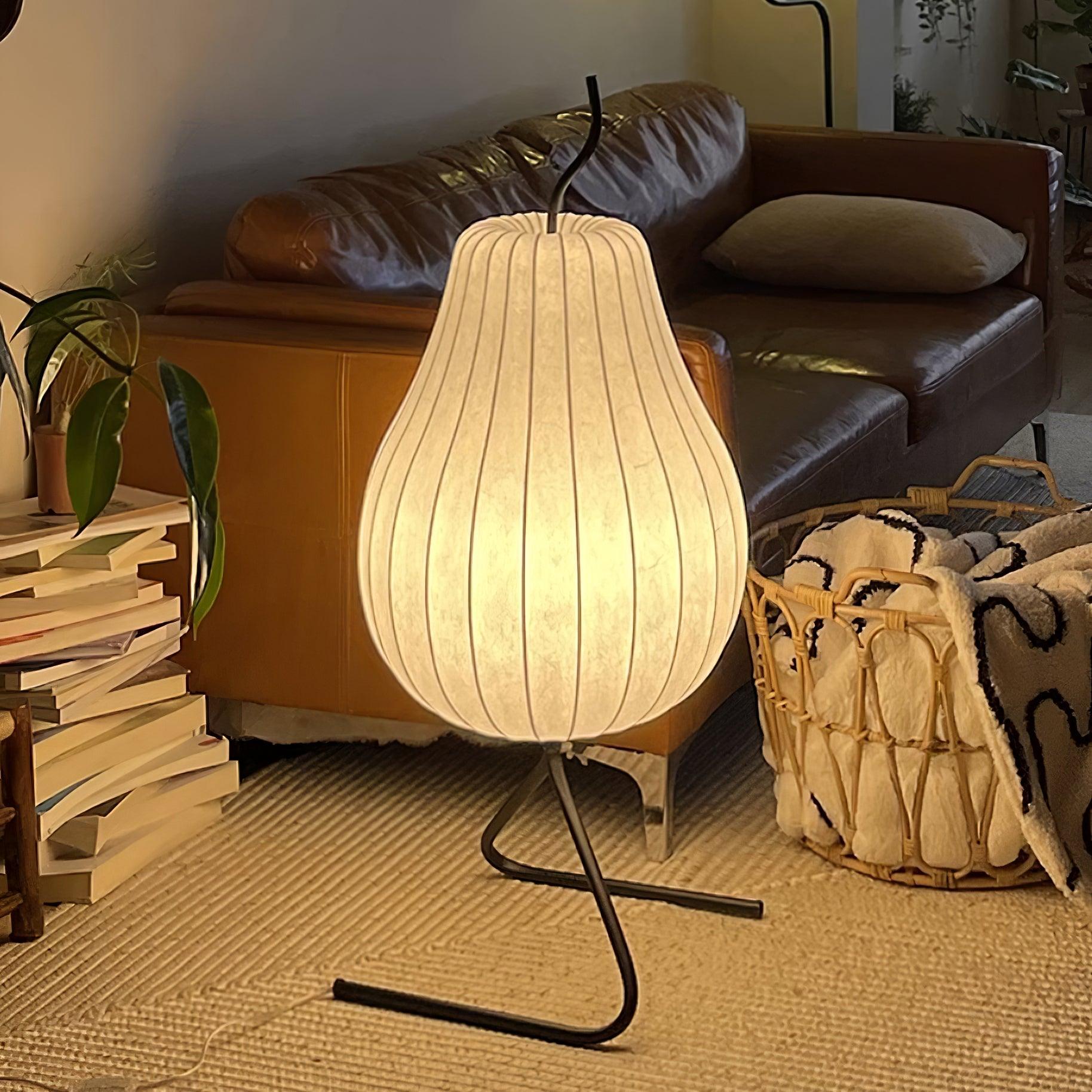 Calerielle Minimalist Pear Floor Lamp