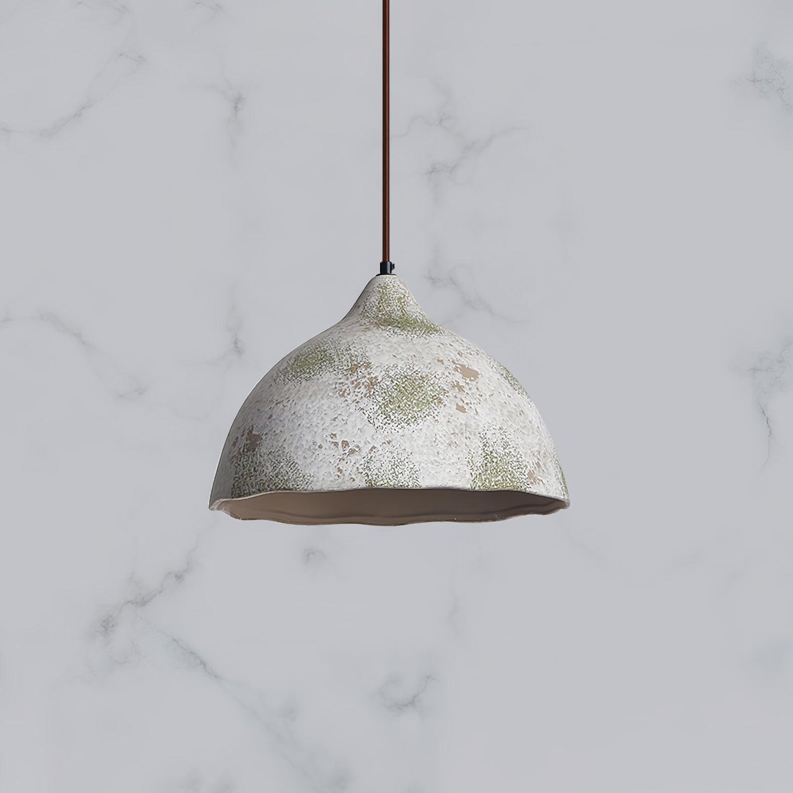 Moss Minimalist Wood Pendant Light
