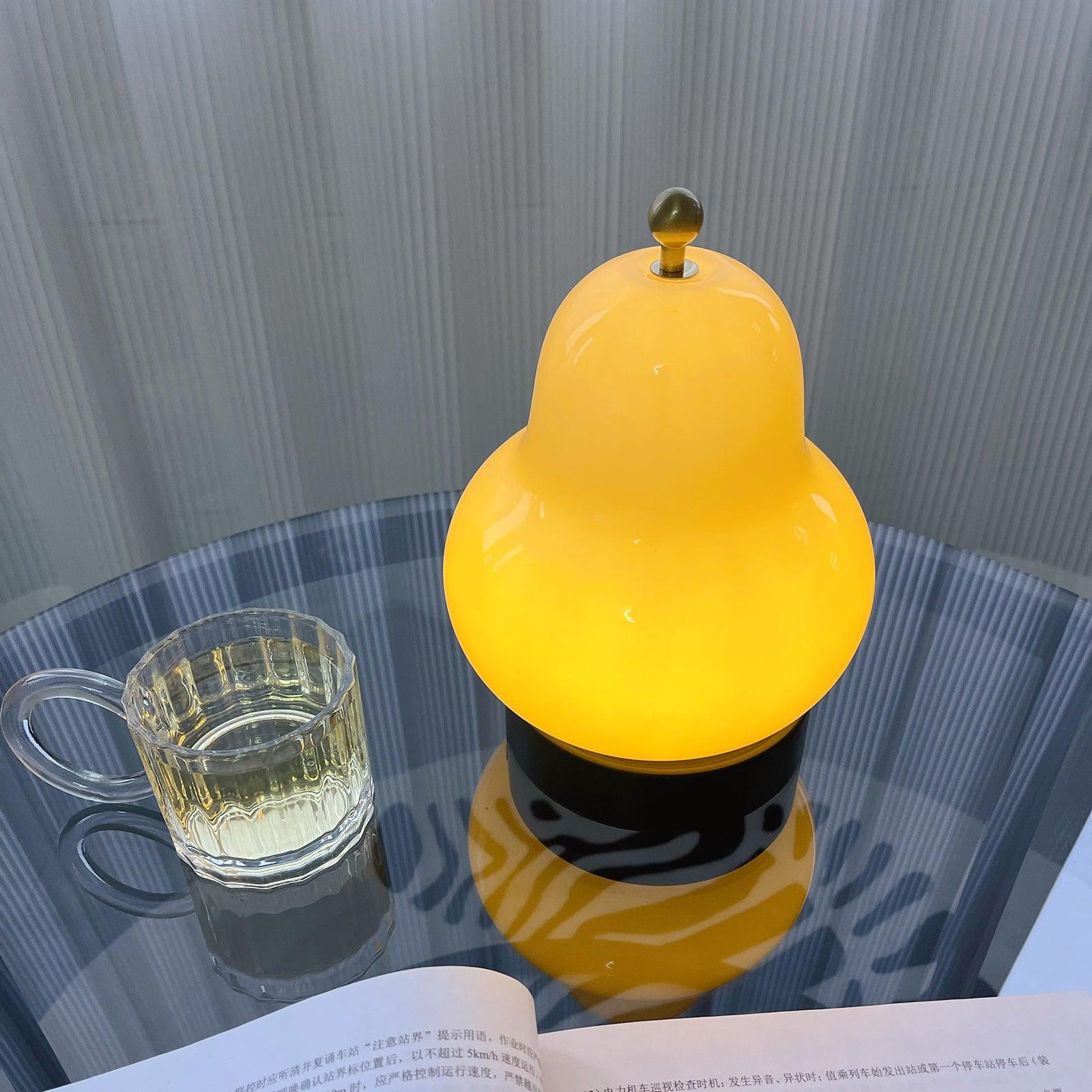 Lumaic Glass Whimsical Table Lamp