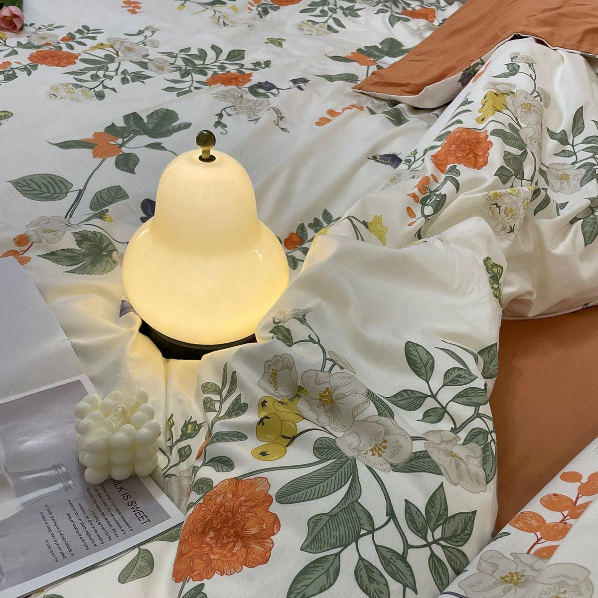 Lumaic Glass Whimsical Table Lamp