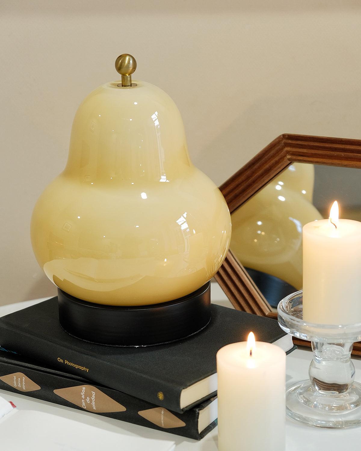 Lumaic Glass Whimsical Table Lamp