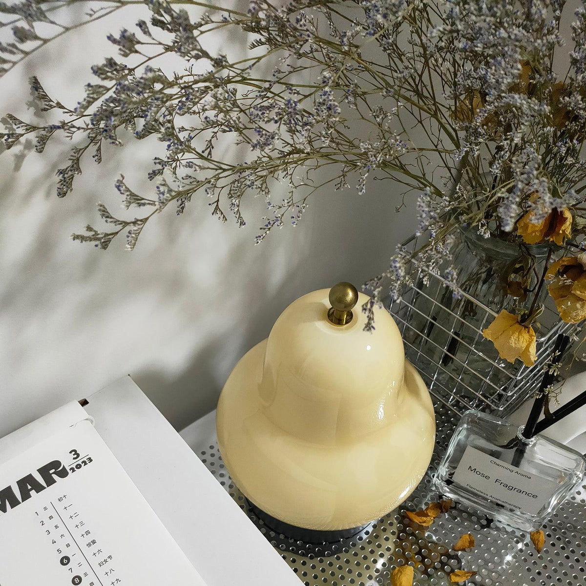 Lumaic Glass Whimsical Table Lamp