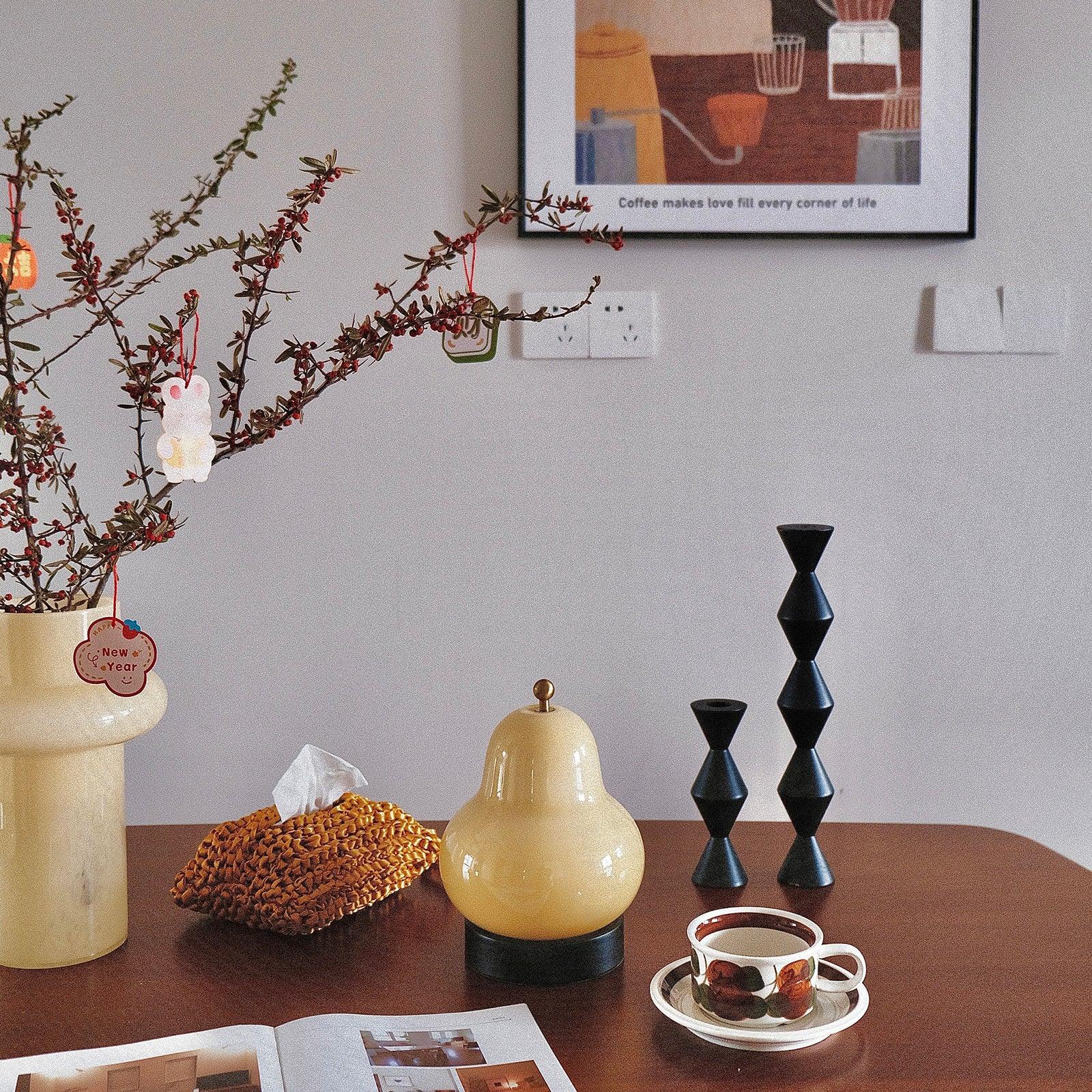 Lumaic Glass Whimsical Table Lamp