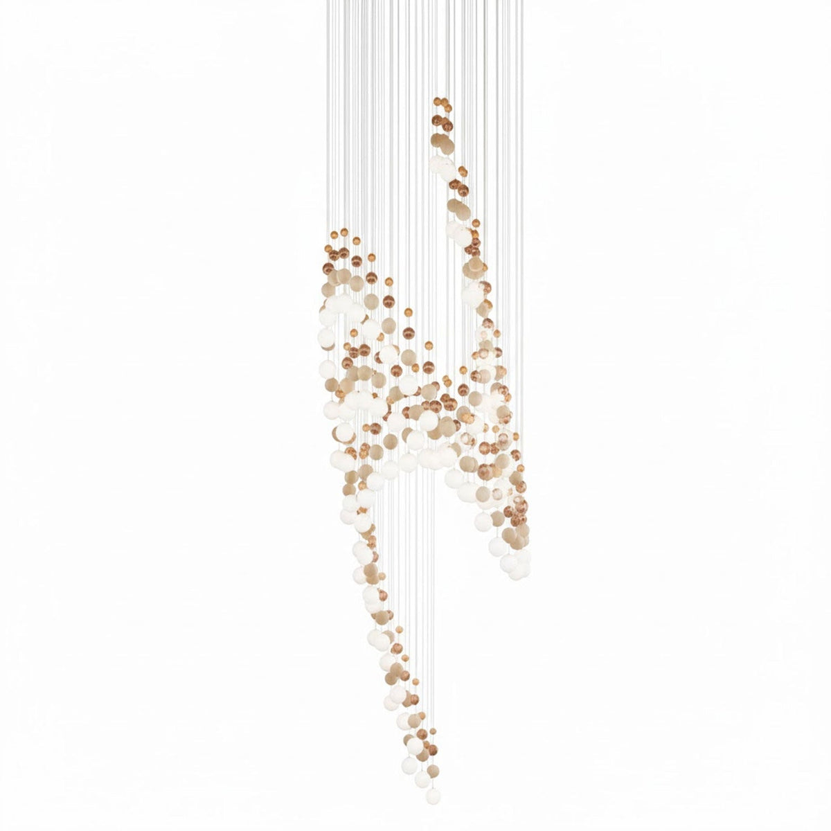 Pearl Veil Couture Cascade Customize Chandelier