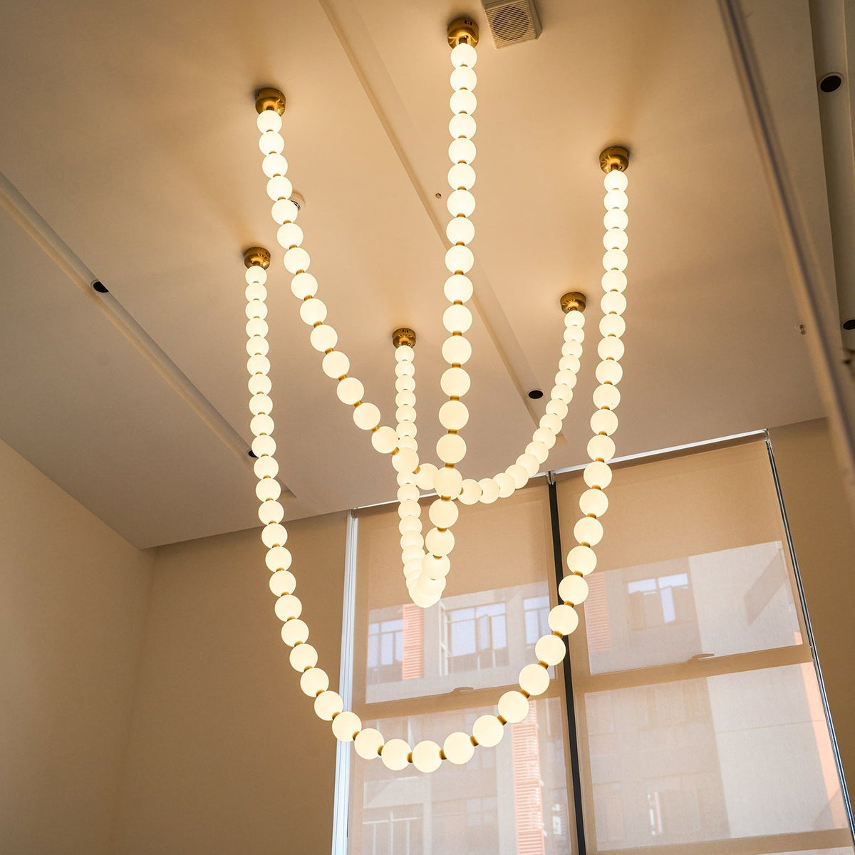 Emelir Pearl Necklace Balls Glass Chandelier