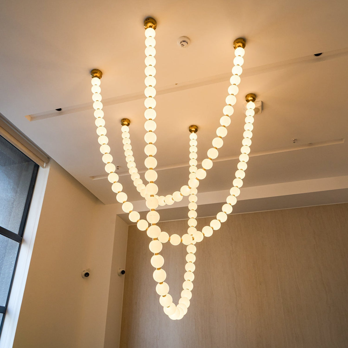 Emelir Pearl Necklace Balls Glass Chandelier