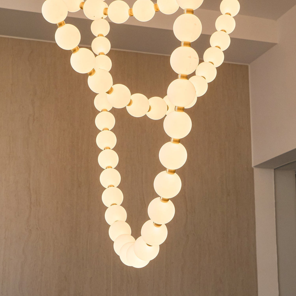 Emelir Pearl Necklace Balls Glass Chandelier