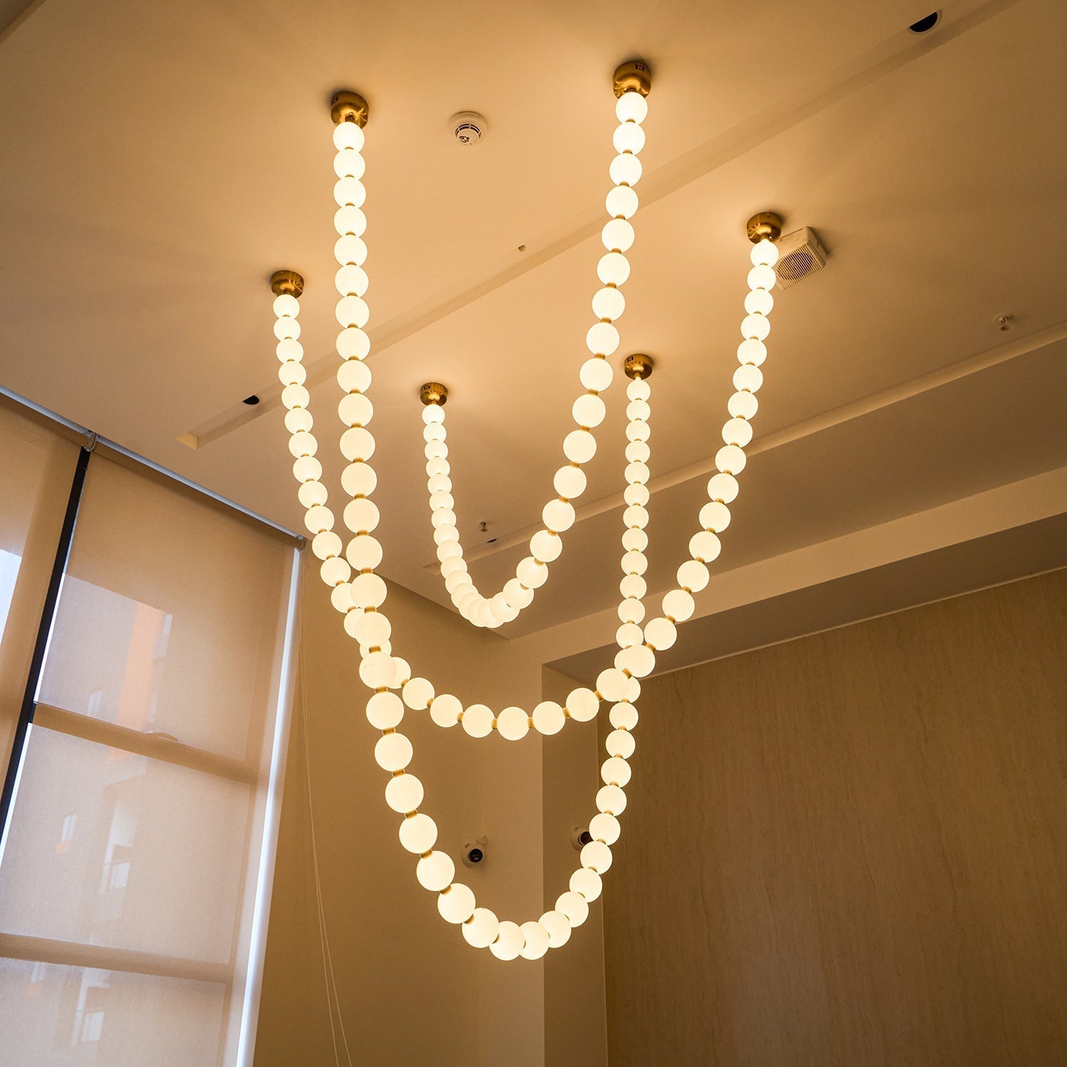 Emelir Pearl Necklace Balls Glass Chandelier