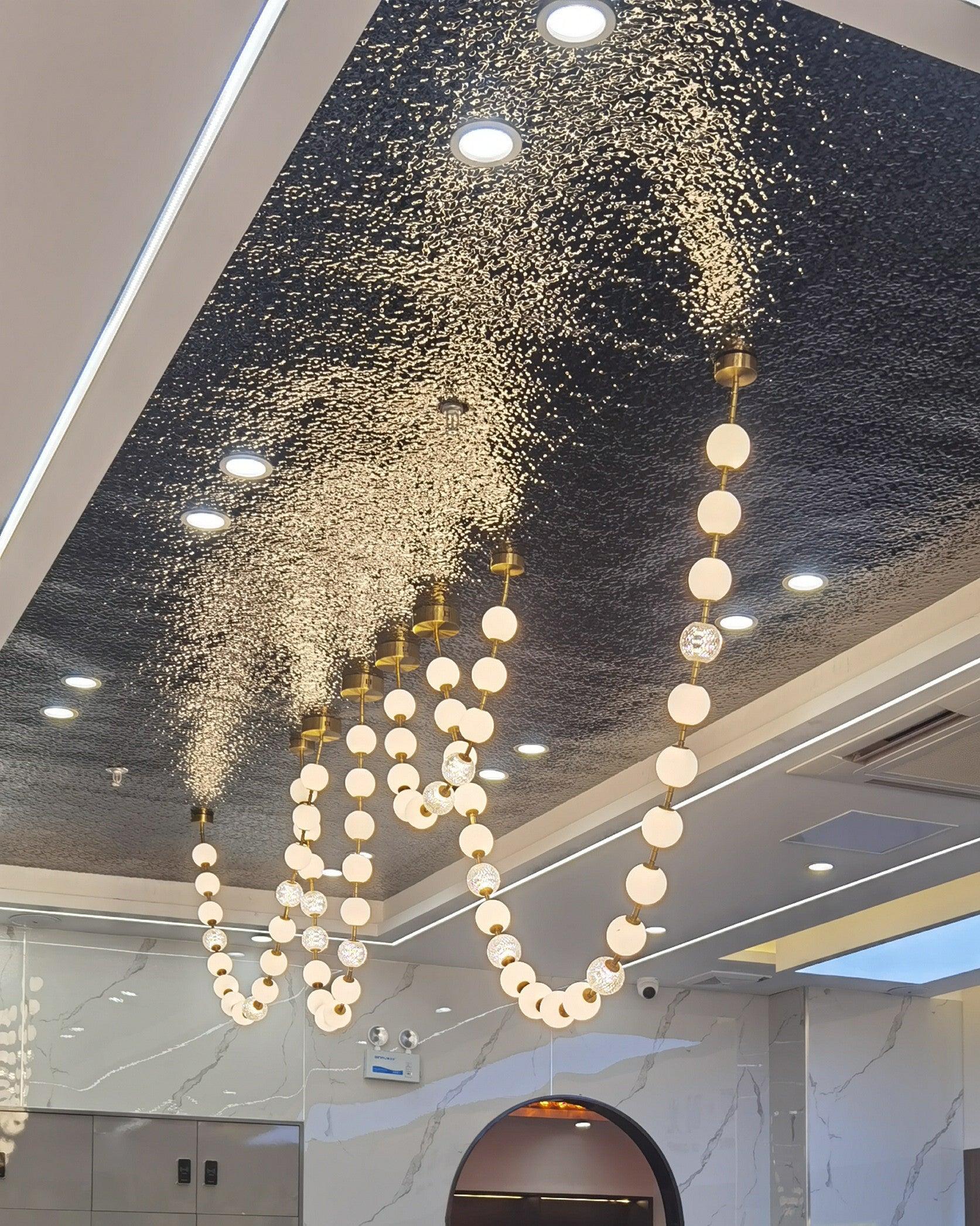 Kanell Brass Sputnik Chandelier