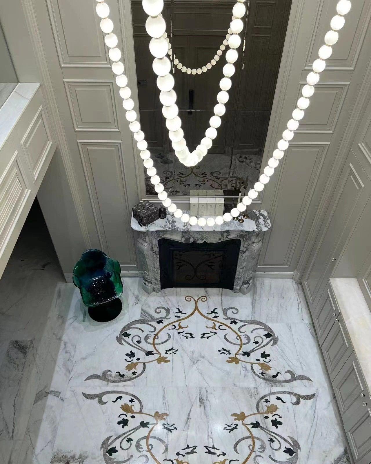 Kanell Brass Sputnik Chandelier