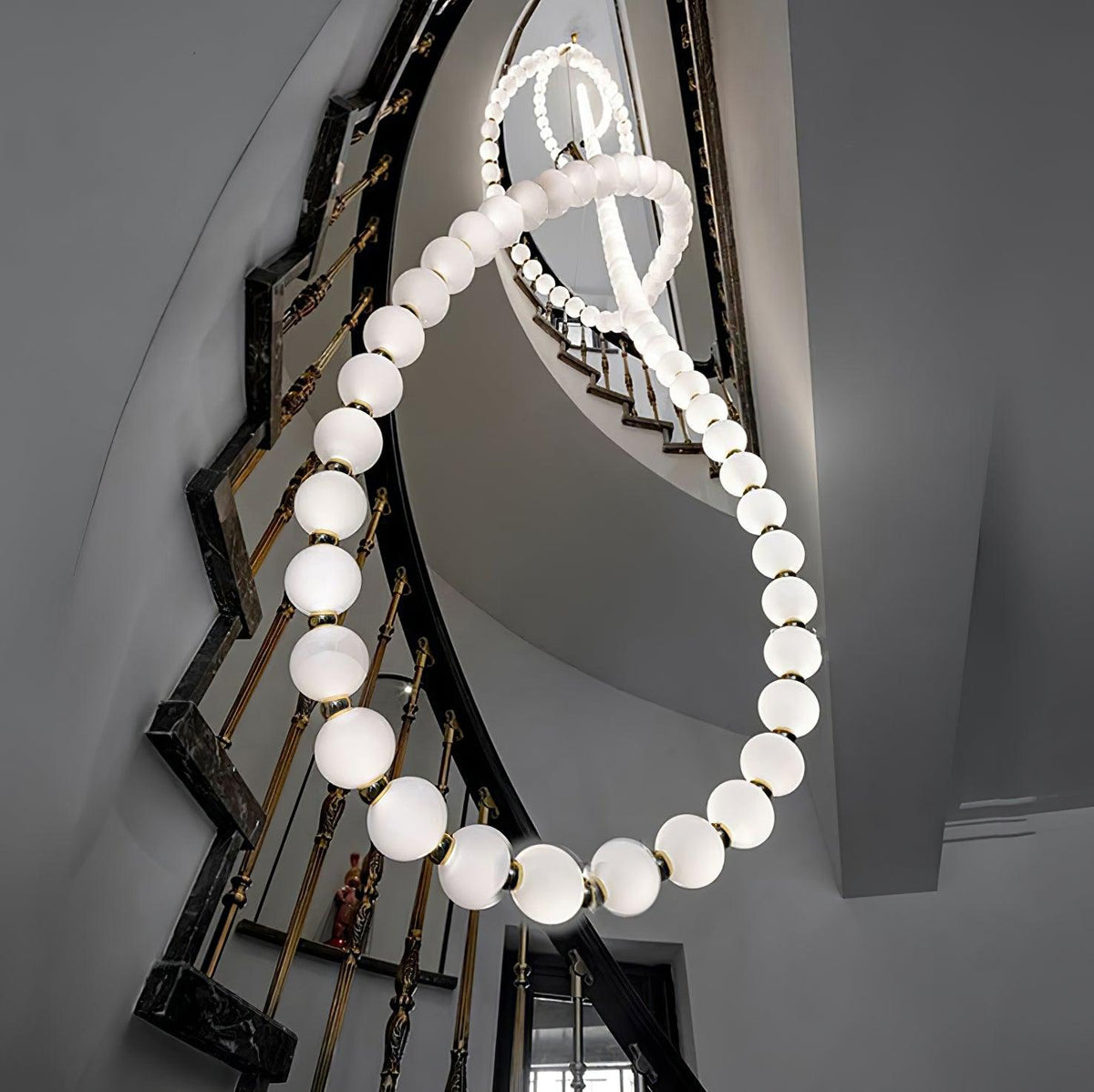 Kanell Brass Sputnik Chandelier