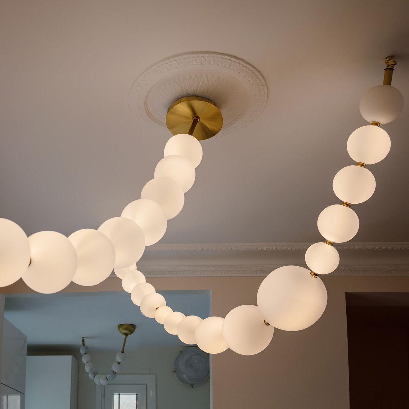 Kanell Brass Sputnik Chandelier