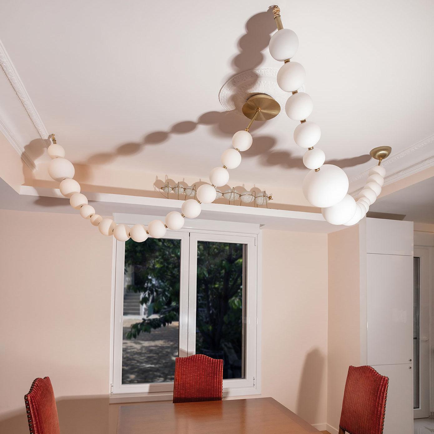 Zalvarin Brass Sputnik Chandelier - Neutral Decor