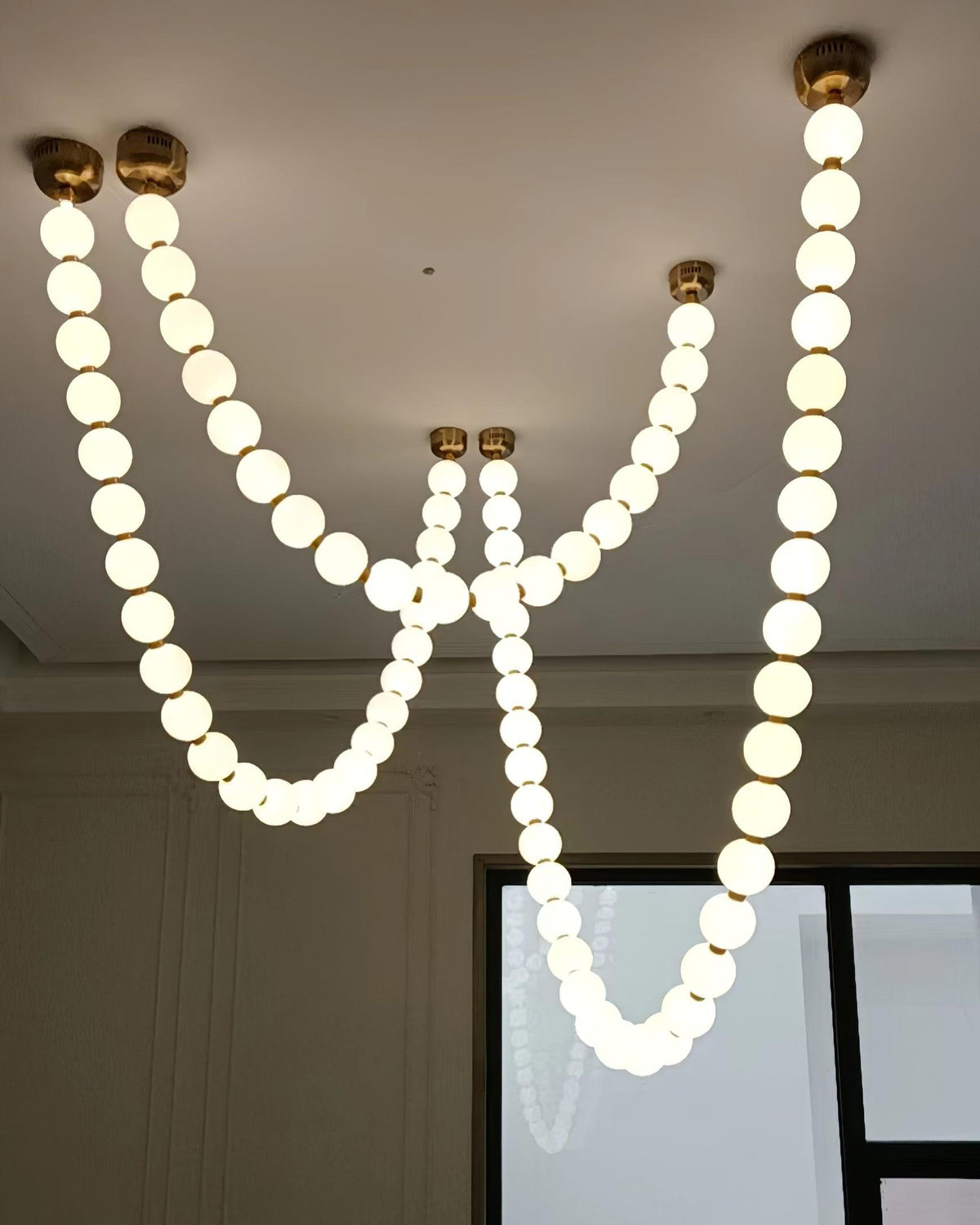 Kanell Brass Sputnik Chandelier