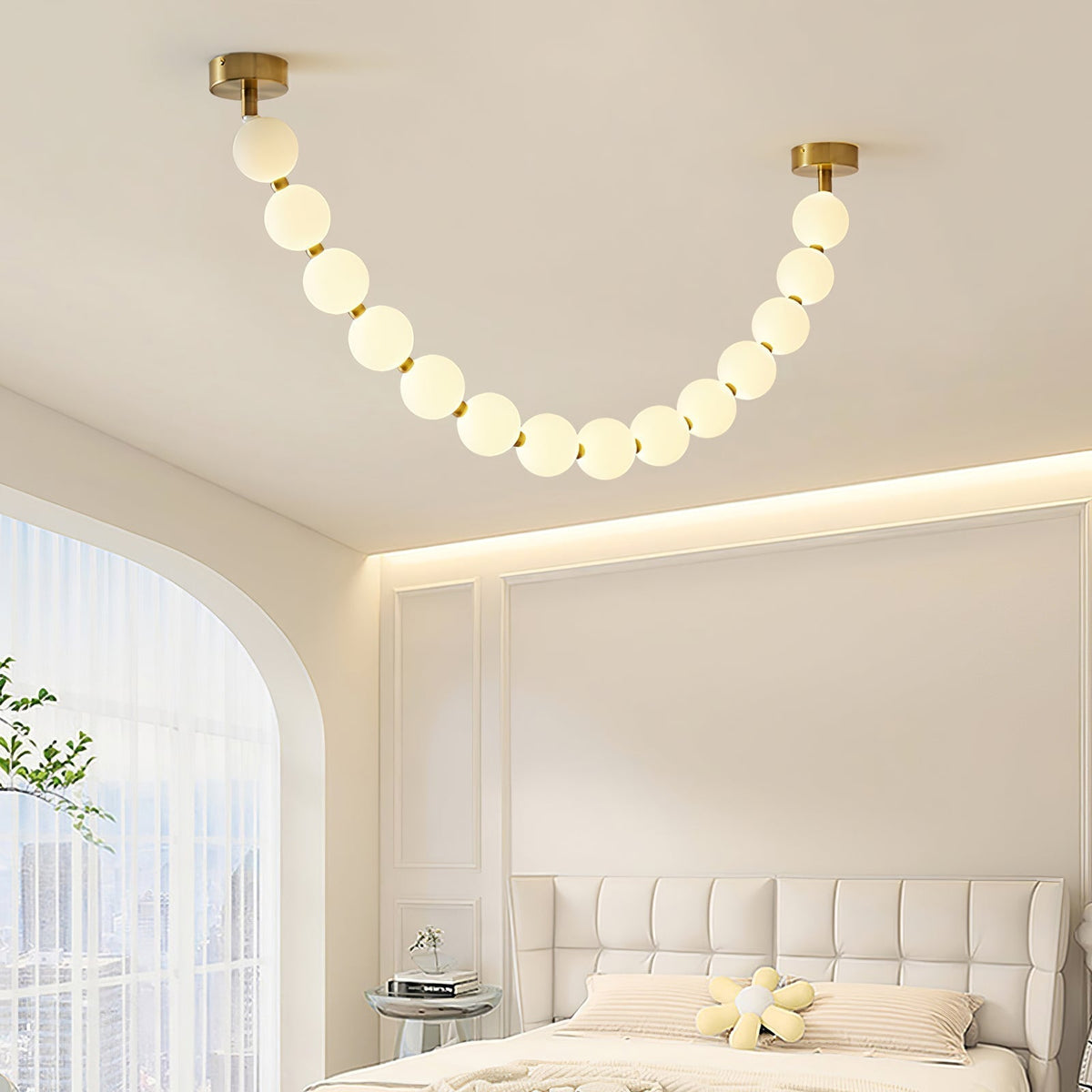 Emelir Pearl Necklace Balls Glass Chandelier