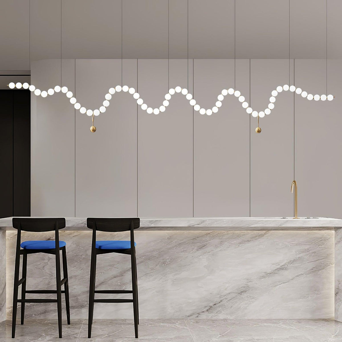 Gem Modern Acrylic Chandelier