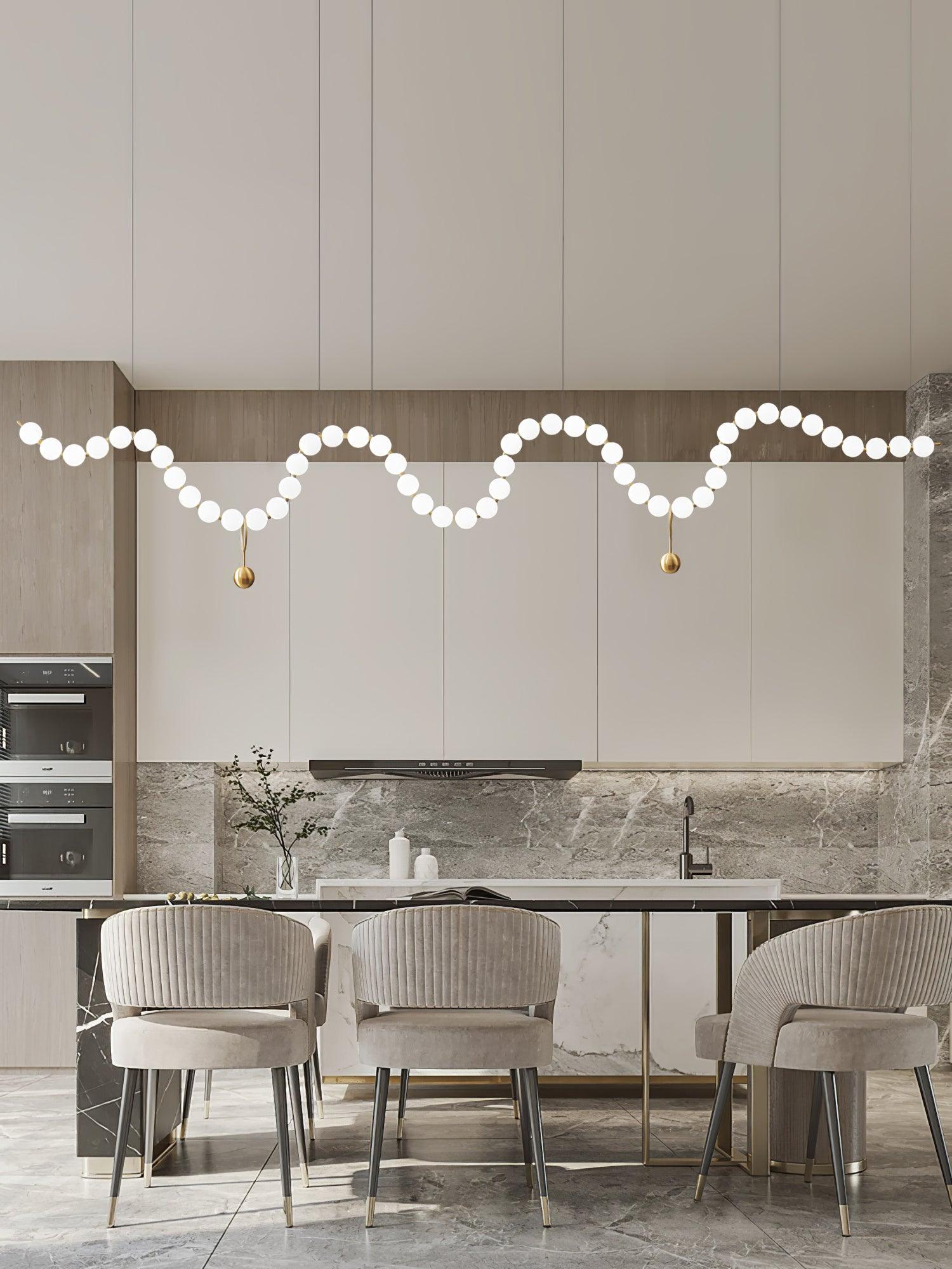 Gem Modern Acrylic Chandelier