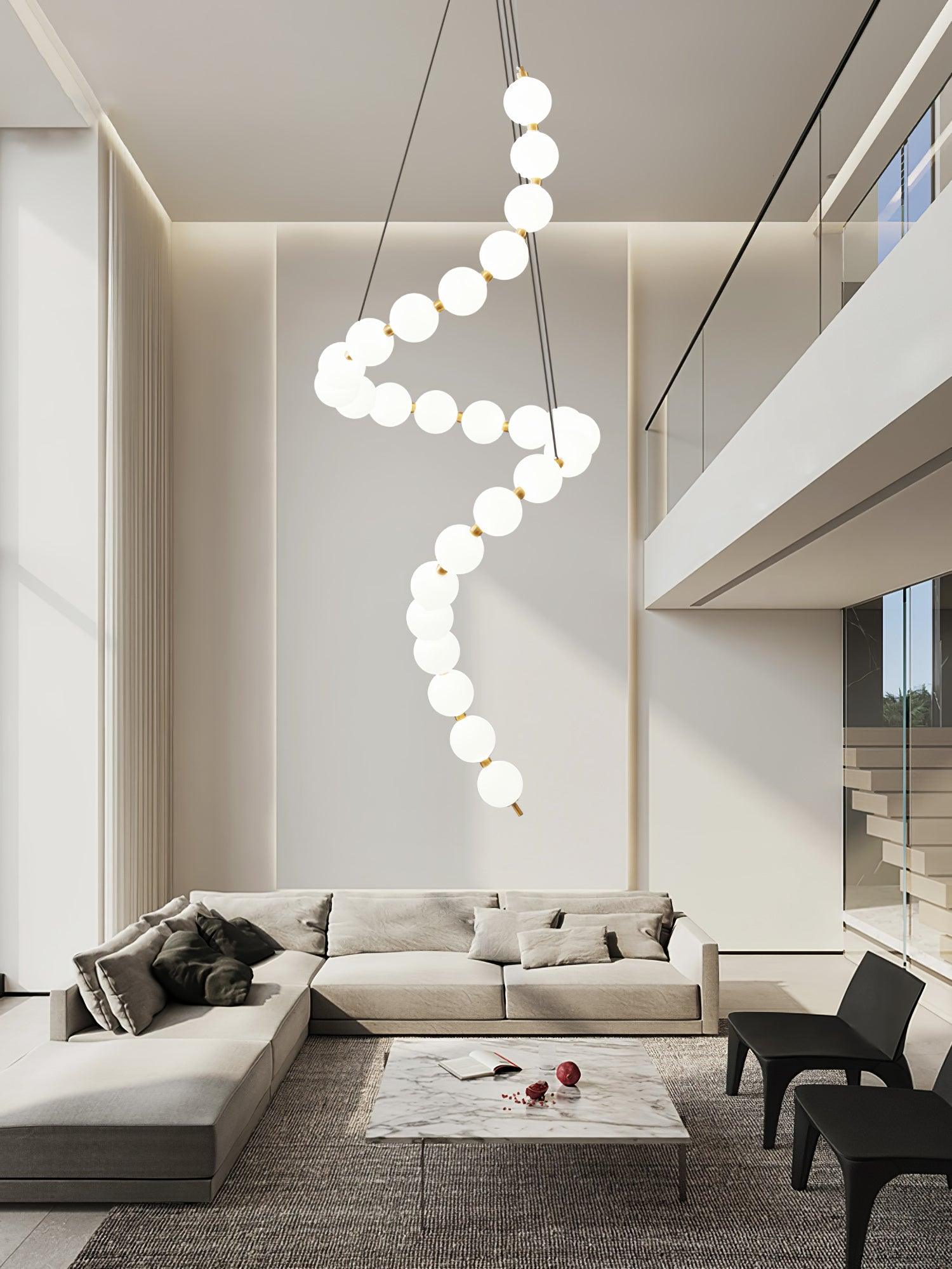 Gem Modern Acrylic Chandelier