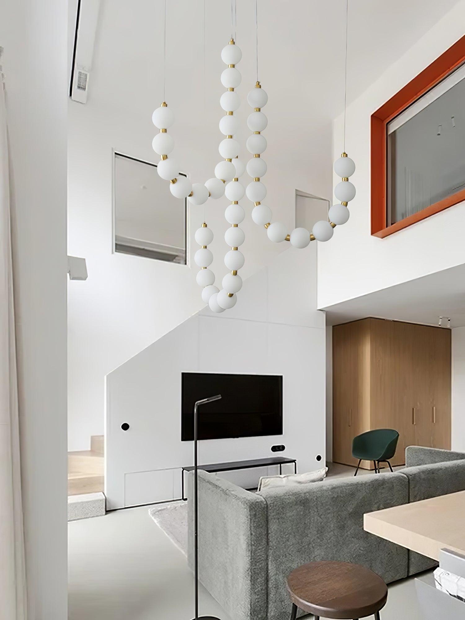 Gem Modern Acrylic Chandelier