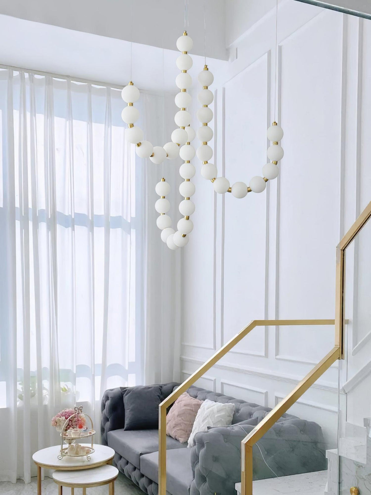 Gem Modern Acrylic Chandelier