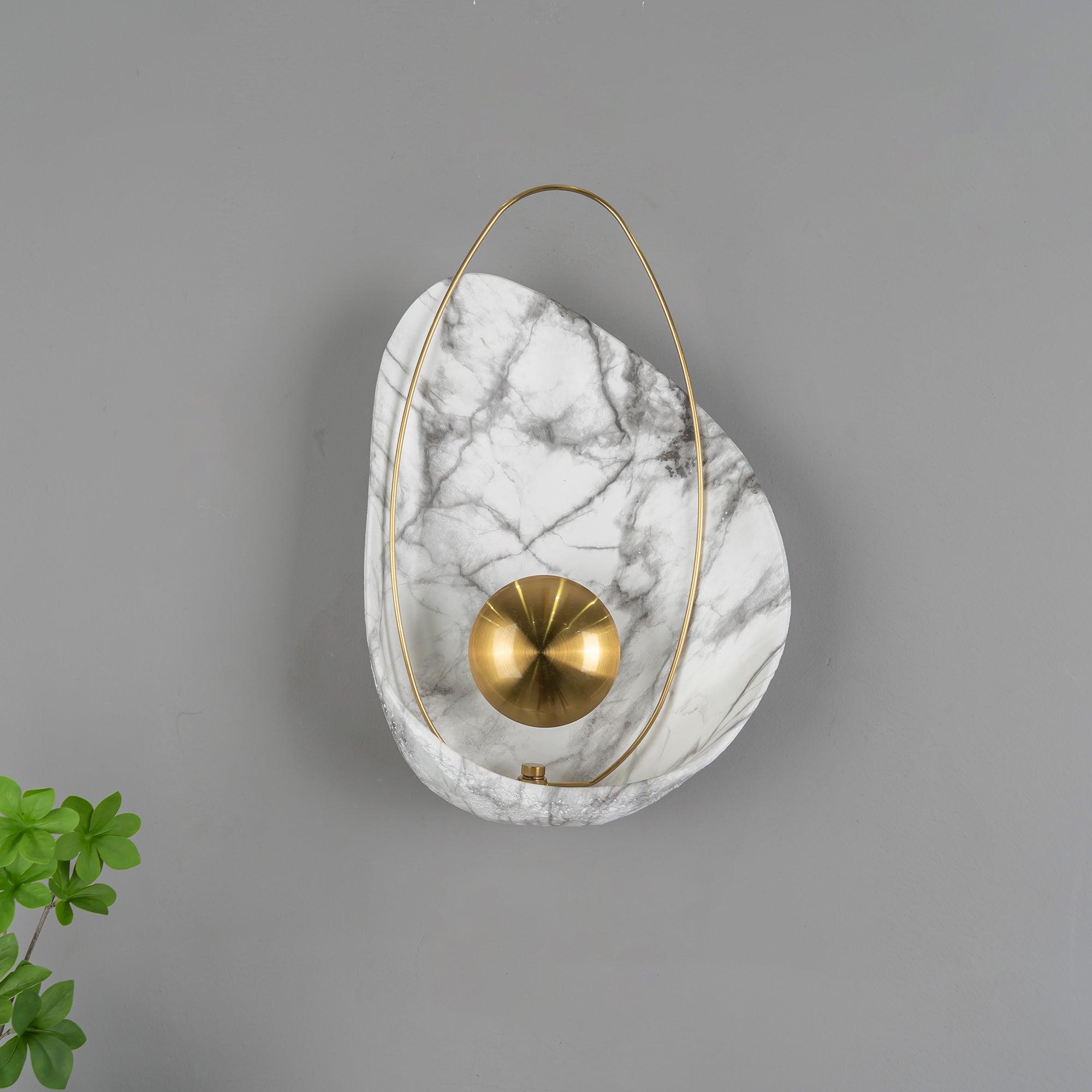 Vethaora Premium Nordic Art Pearl Resin Wall Lamp