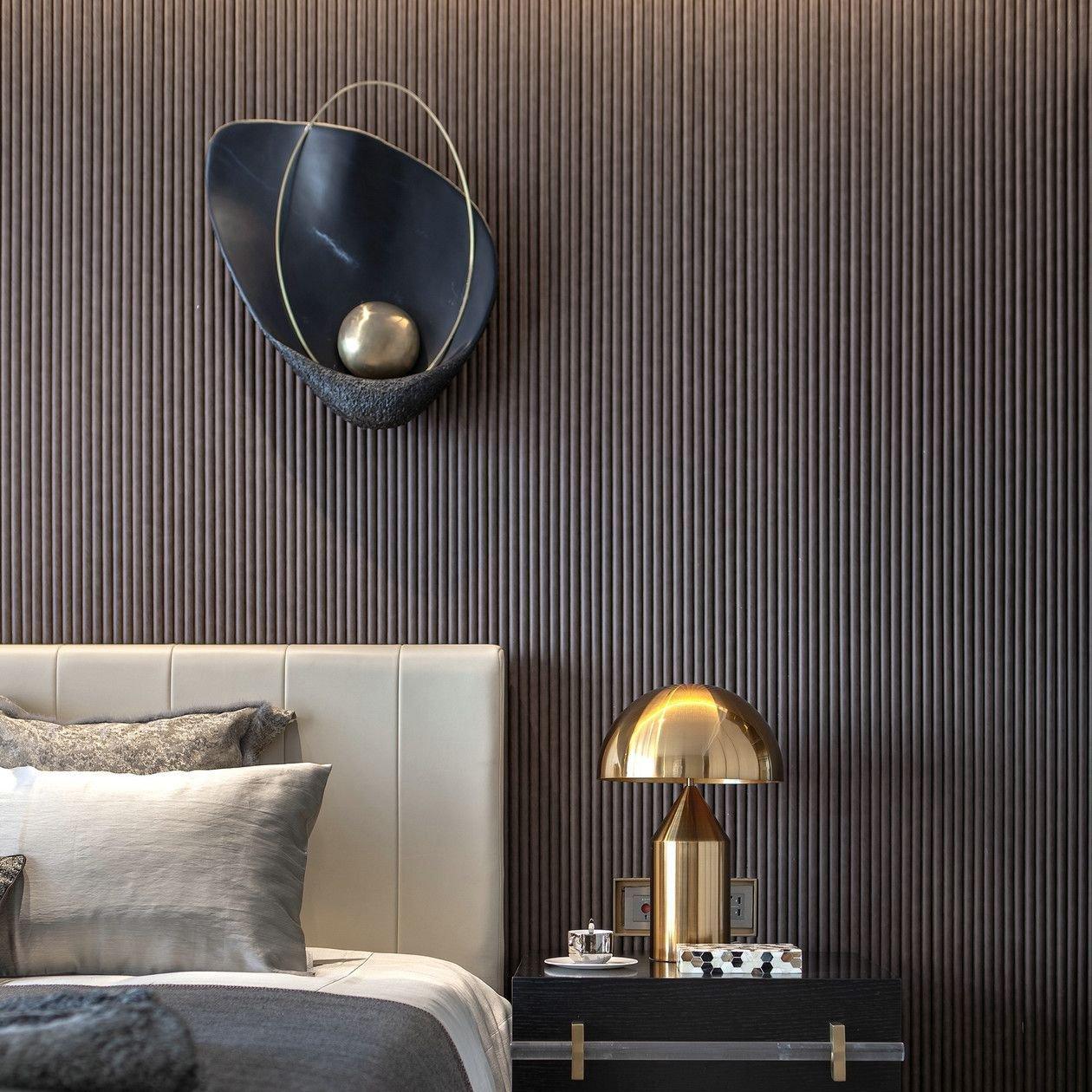 Vethaora Premium Nordic Art Pearl Resin Wall Lamp