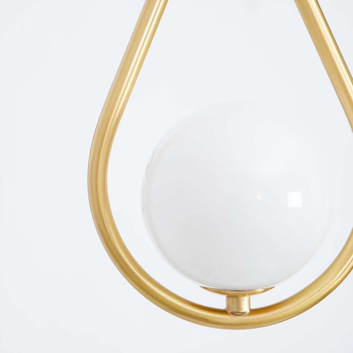 Droplet Modern Brass Pendant Light