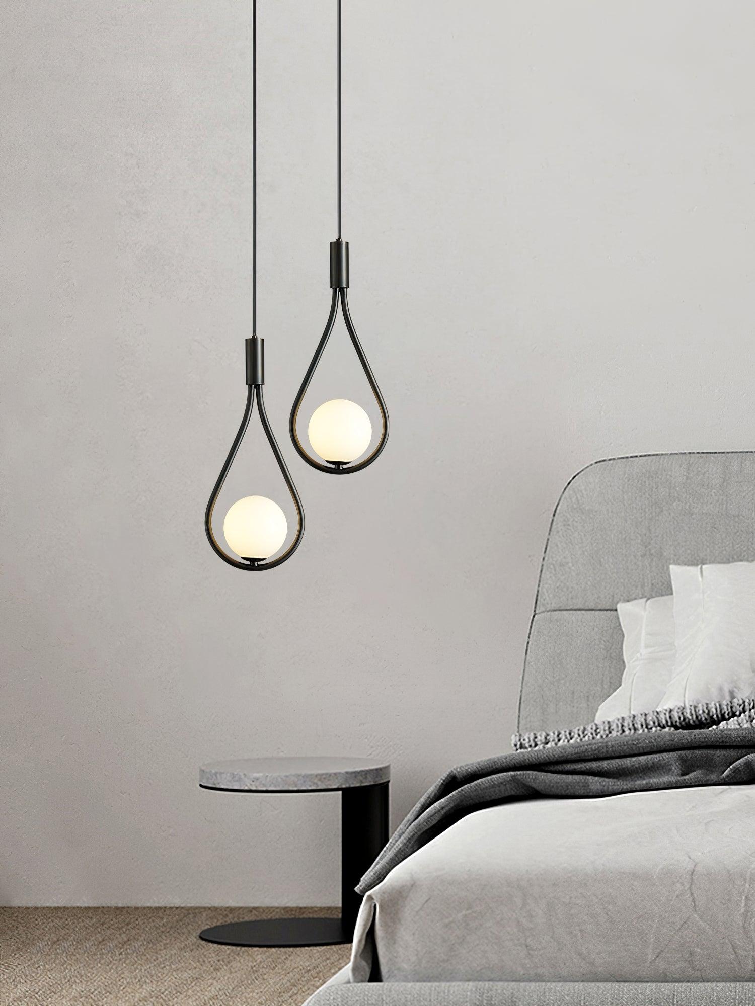 Droplet Modern Brass Pendant Light
