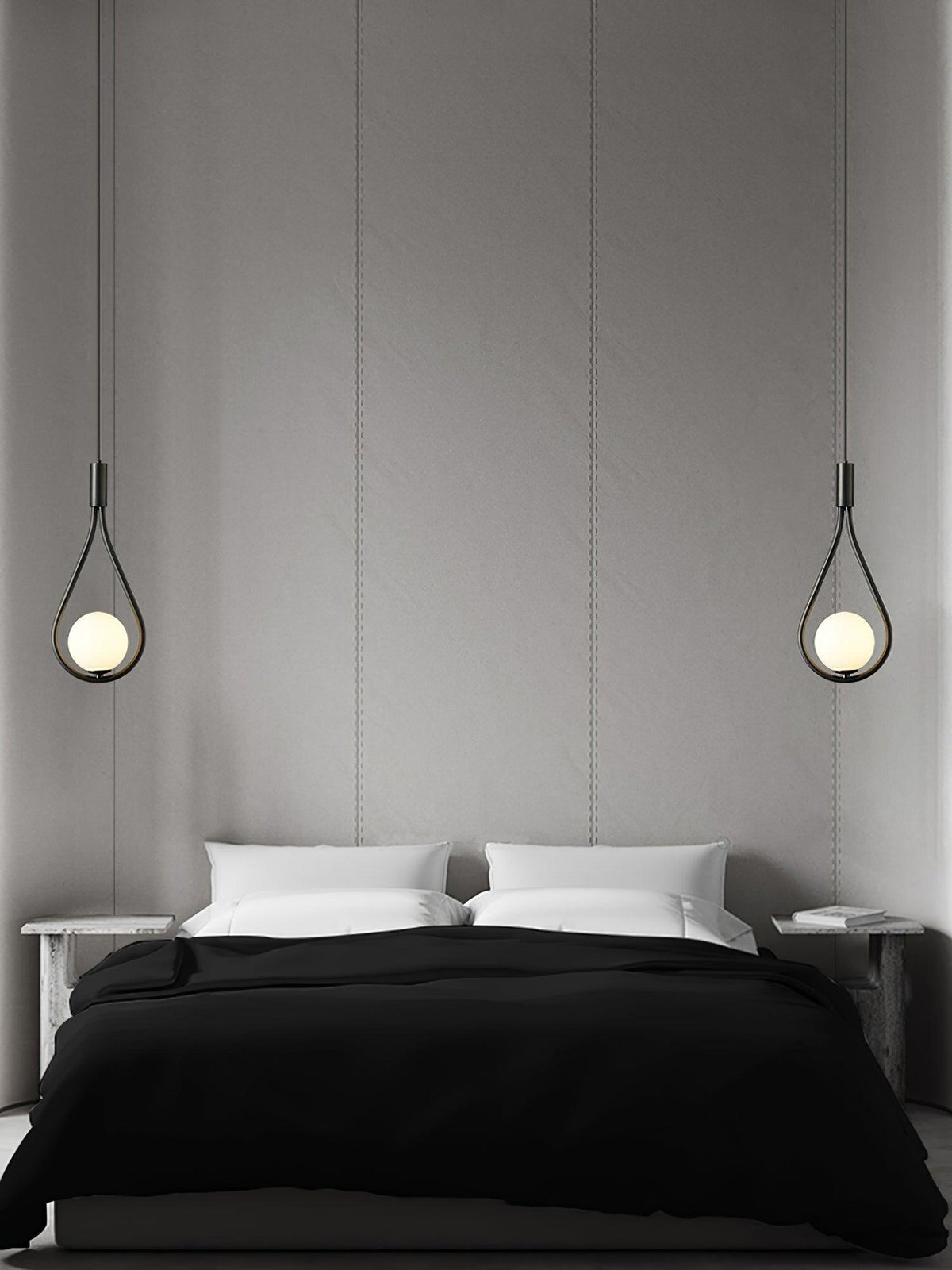 Droplet Modern Brass Pendant Light