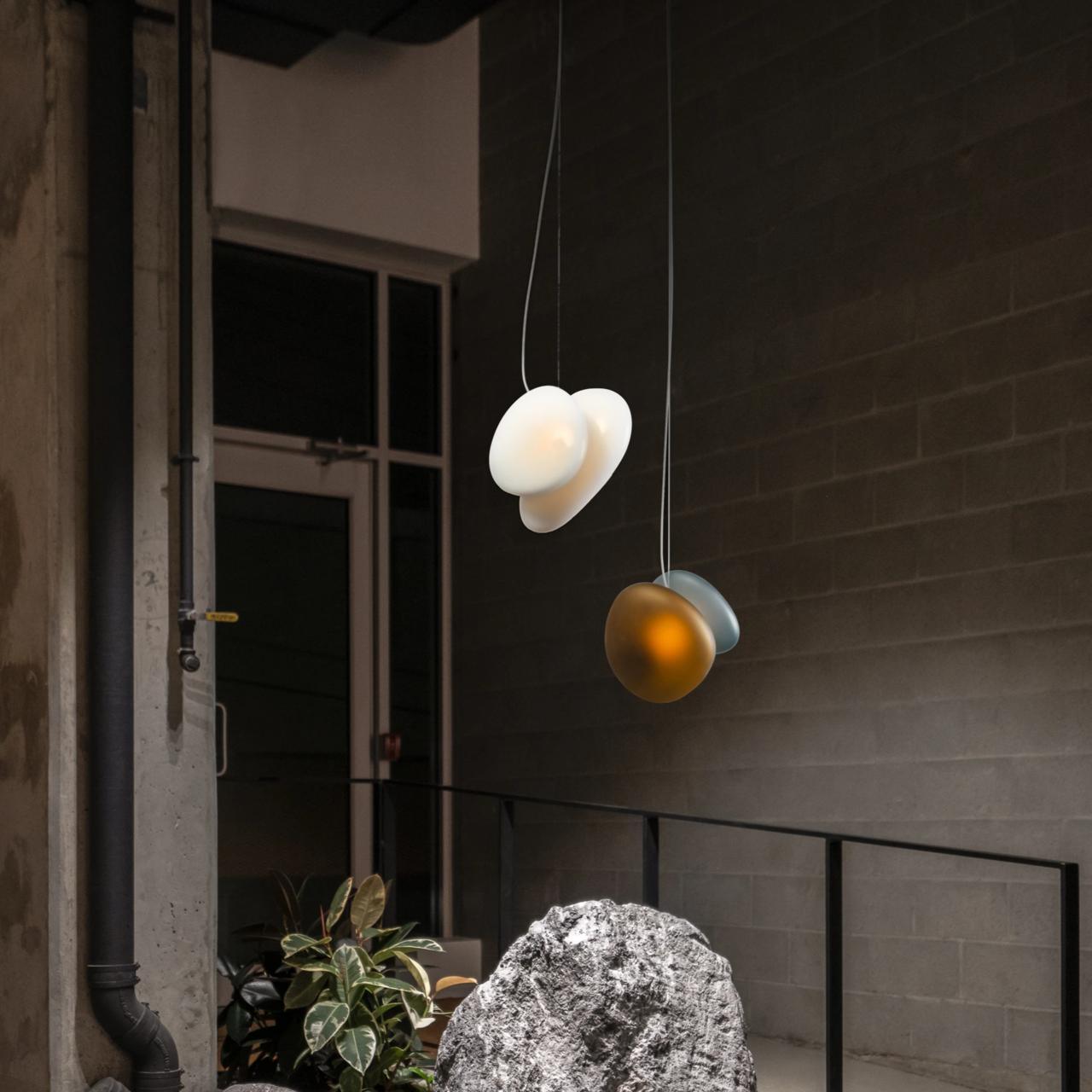 Mervan Frosted Glass Pendant Light