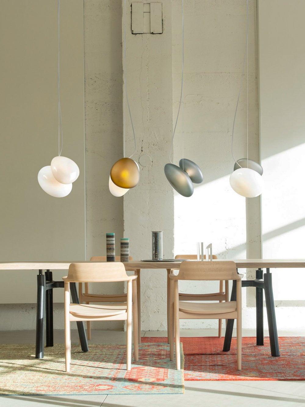 Mervan Frosted Glass Pendant Light