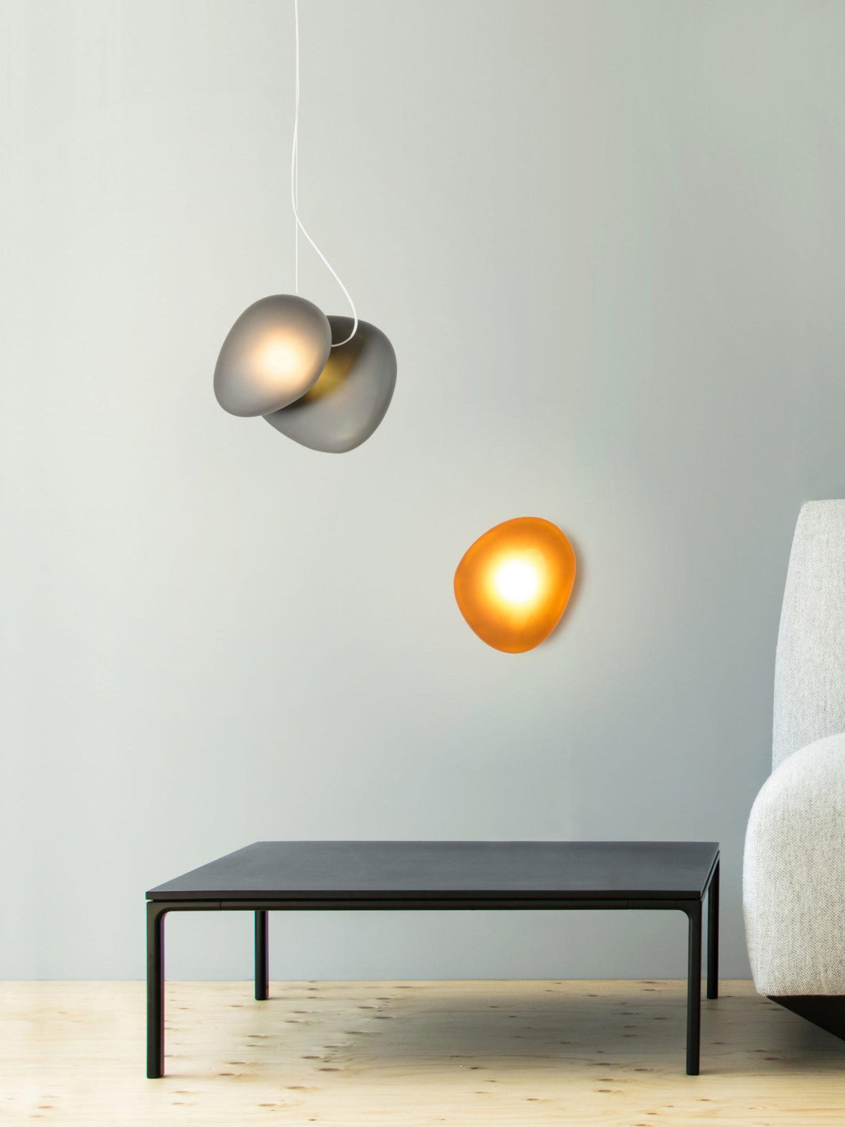 Mervan Frosted Glass Pendant Light