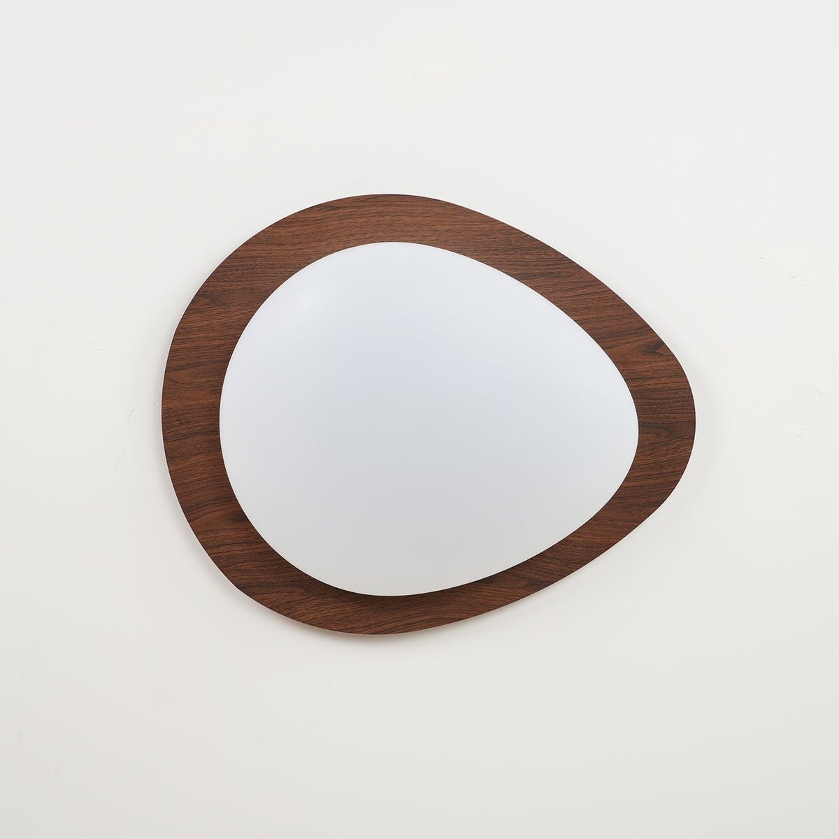 Olivier Pebble Walnut Ceiling Light
