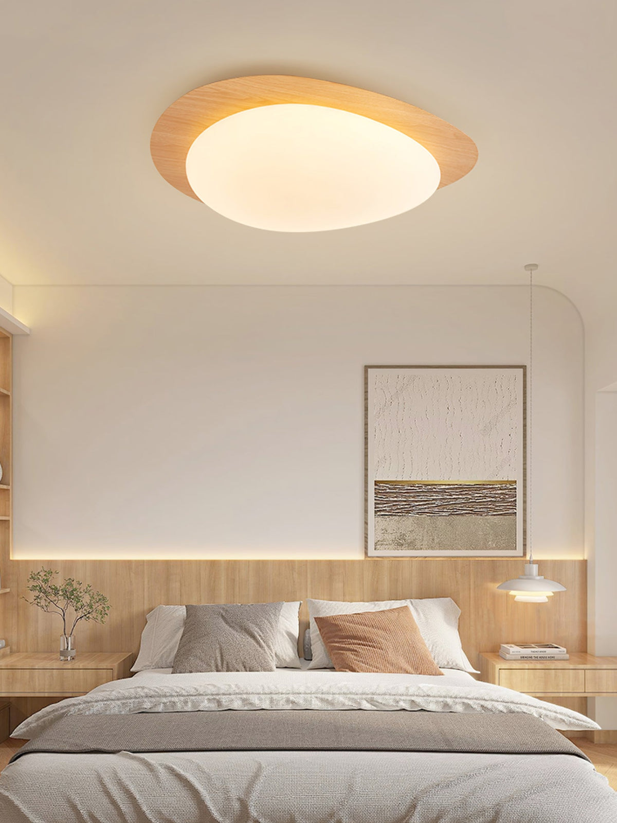 Orinvale Pebble Metal Flush Mount Ceiling Light