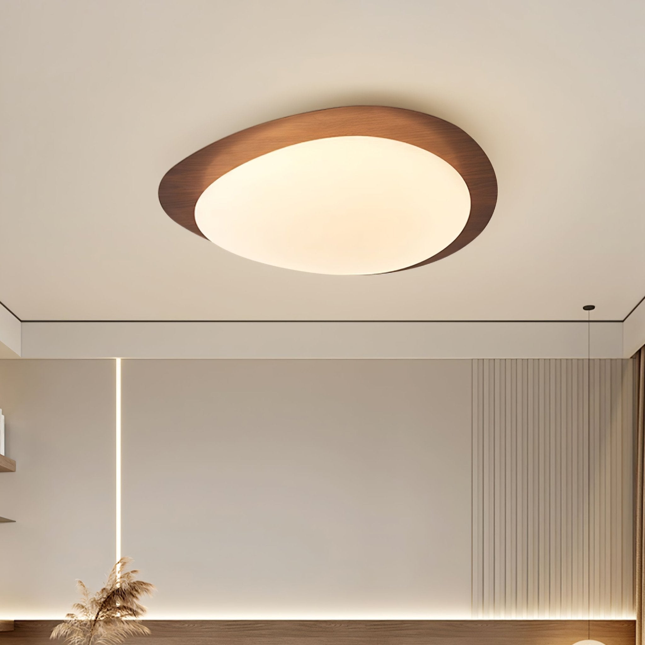 Orinvale Pebble Metal Flush Mount Ceiling Light