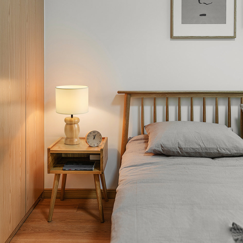 Beadon Wood Table Lamp