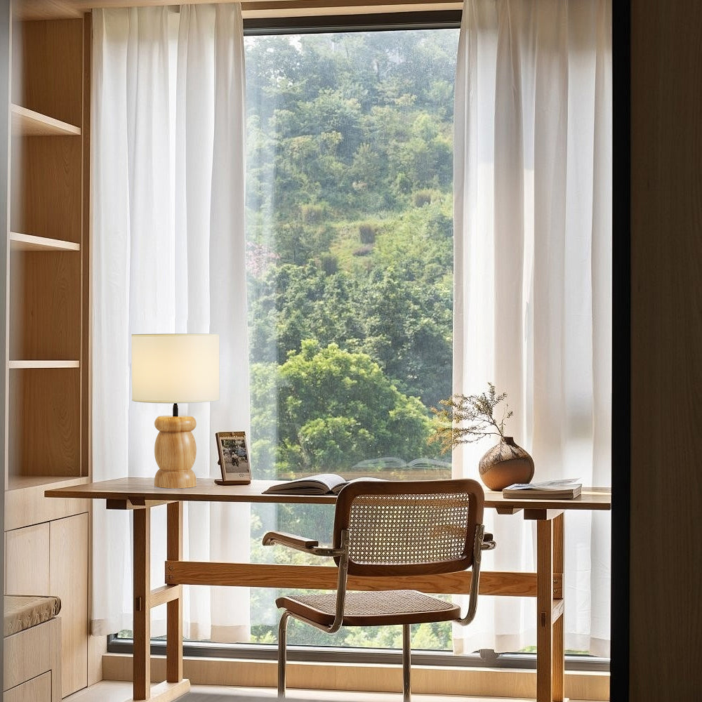 Beadon Wood Table Lamp